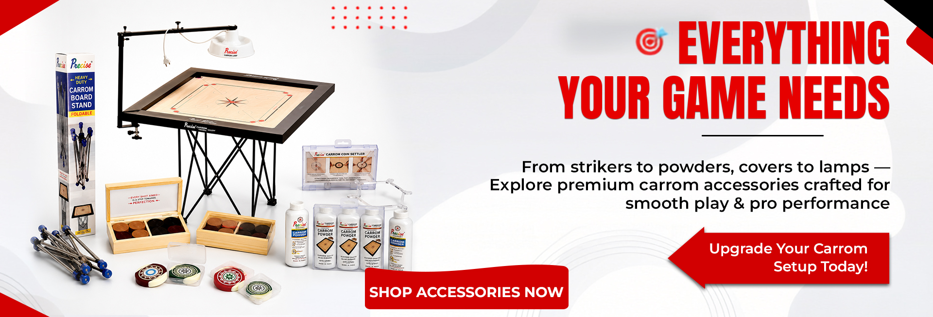 Precise NXT Generation Champion Classic Carrom Boards