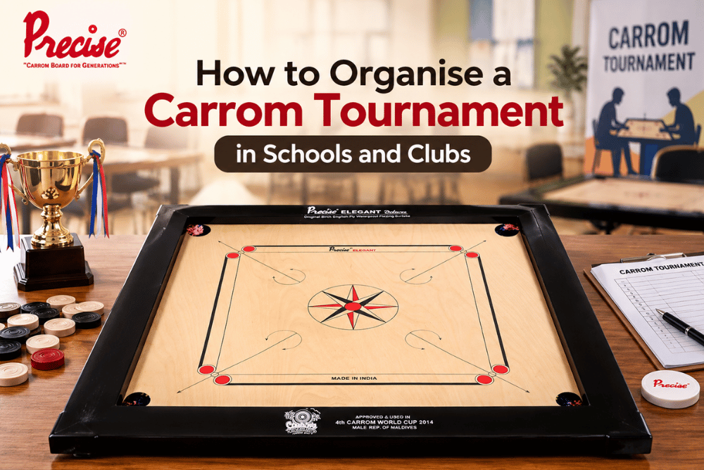 How to Organise a Carrom Tournament in Schools and Clubs